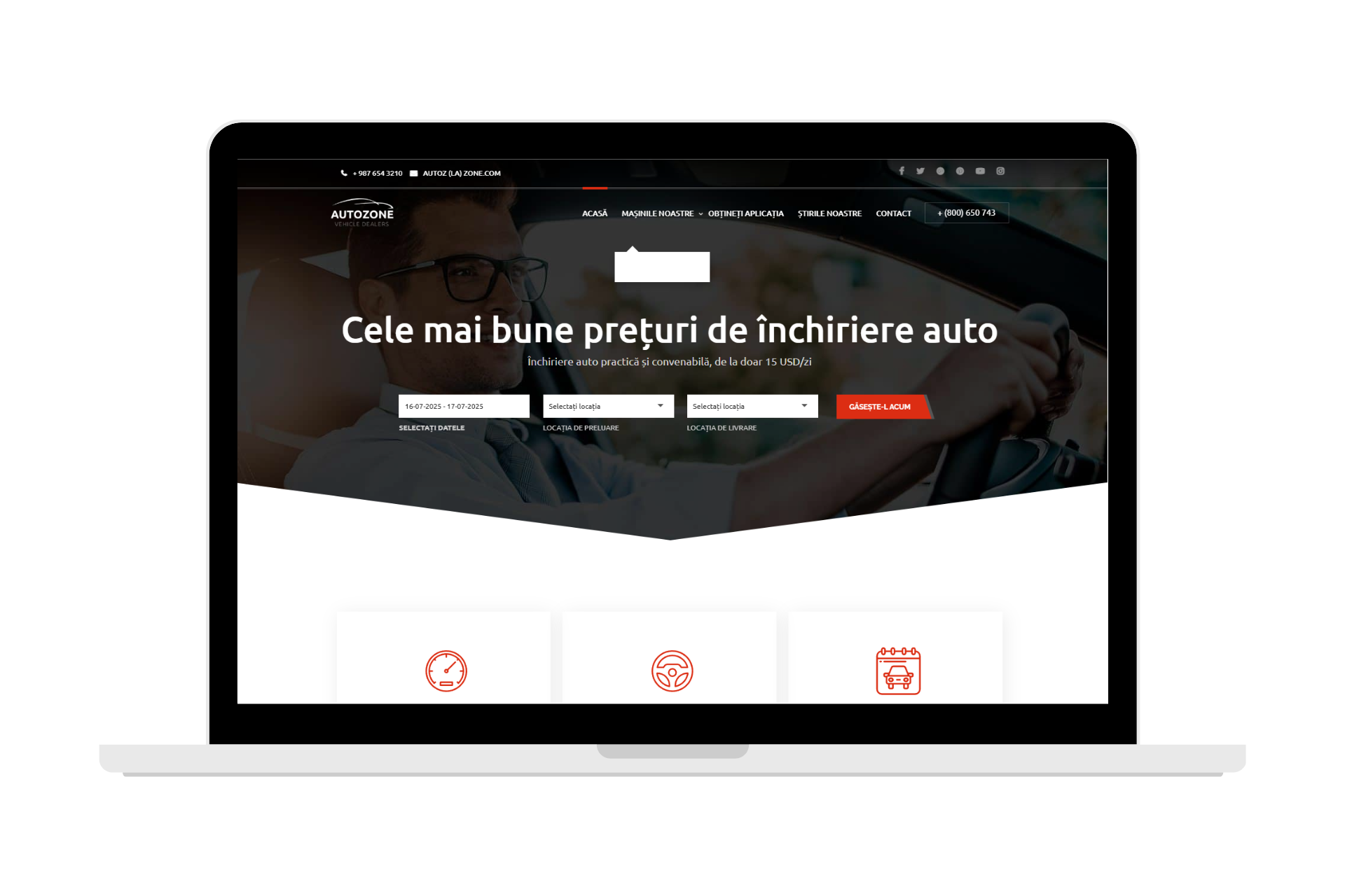 Magazin închirieri auto