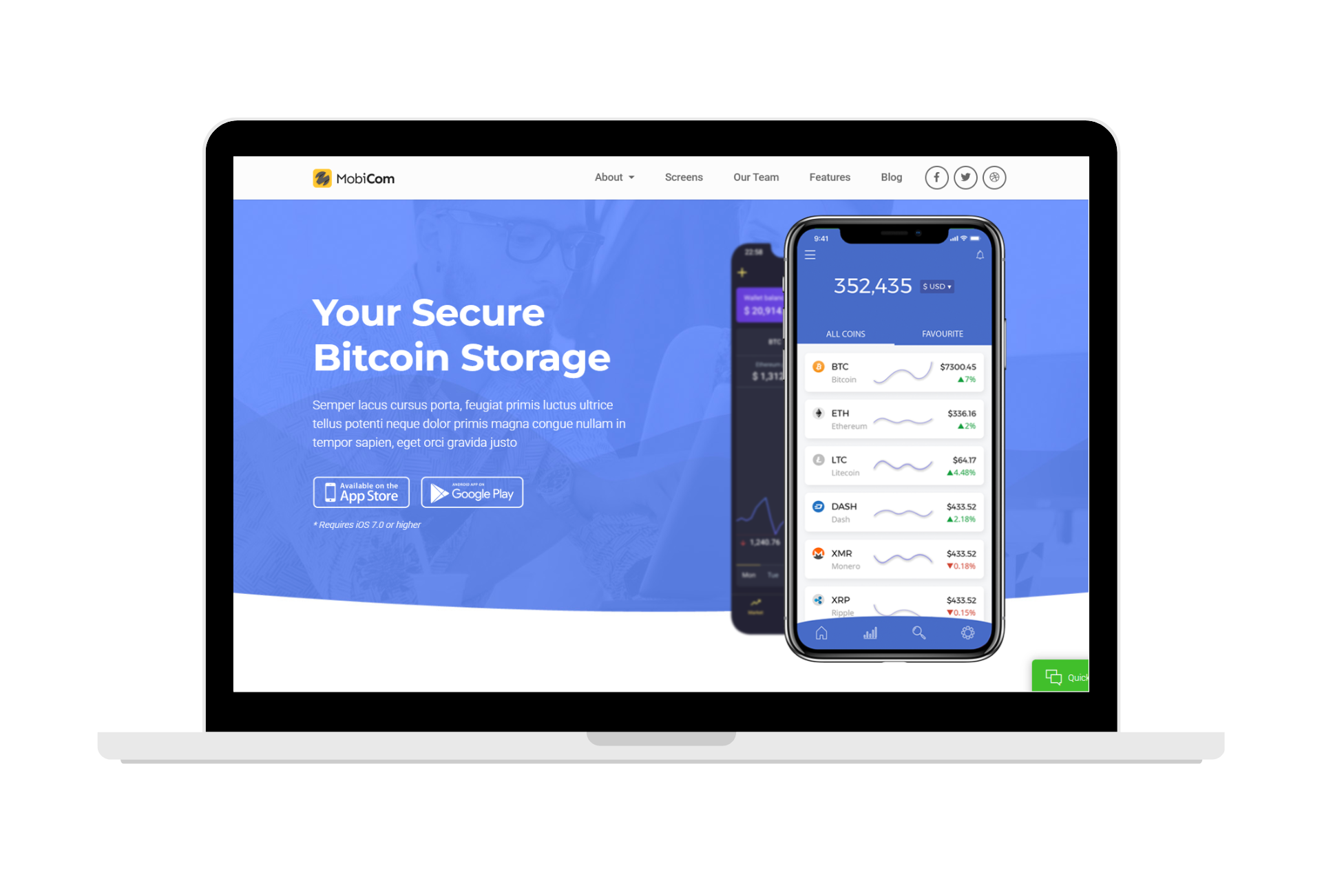 Aplicație mobilă Wallet